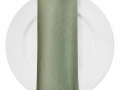 sage green linen napkin