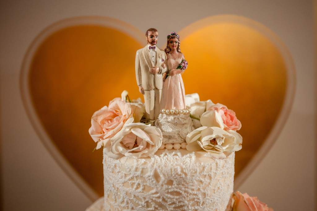 vintage cake topper