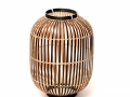 The Espresso hanging rattan lantern