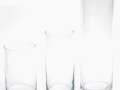 glass hurricane candle holders