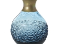 indi blue bud vase