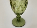 green glass goblet
