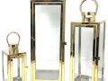 founder lanterns- gold with gloss finish