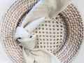 ivory linen napkins