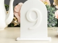 white table numbers