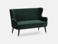 EMMY velvet loveseat