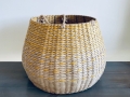 mustard weave basket