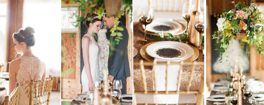 gold sparkle sequin  luxury wedding, gold blush wedding, gold and black sparkle gatsby wedding